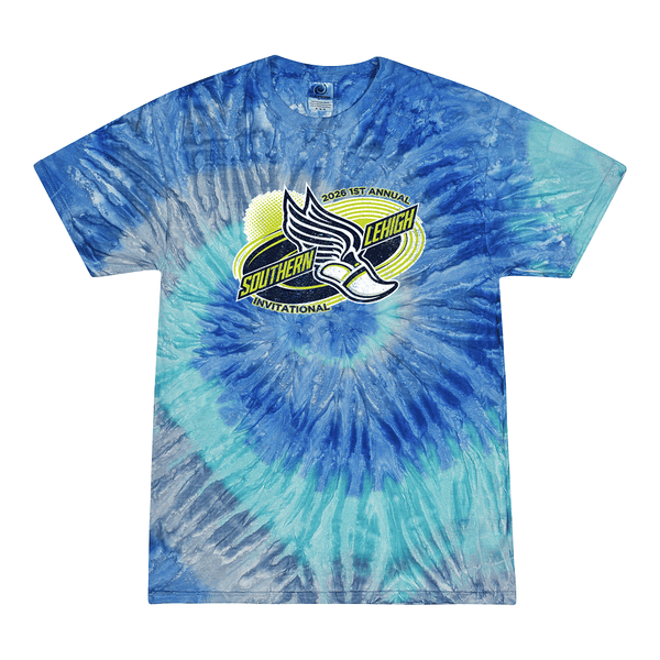 Tie Dyed T-shirt - 2026 1st Annual Southern Lehigh Invitational