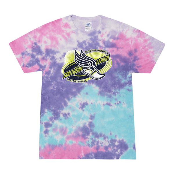 Tie Dyed T-shirt - 2026 1st Annual Southern Lehigh Invitational