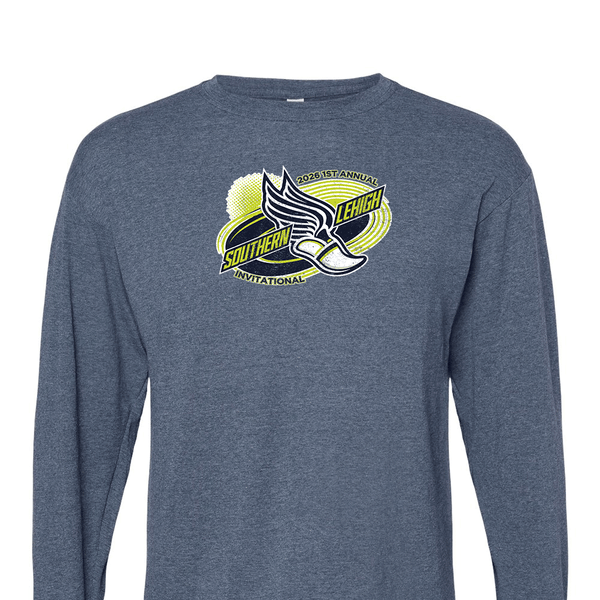 Solid Long Sleeve T-shirt - 2026 1st Annual Southern Lehigh Invitational