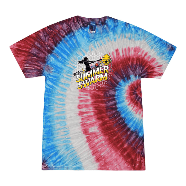Tie Dyed T-shirt - Bumblebee Summer Swarm 14 and 16U