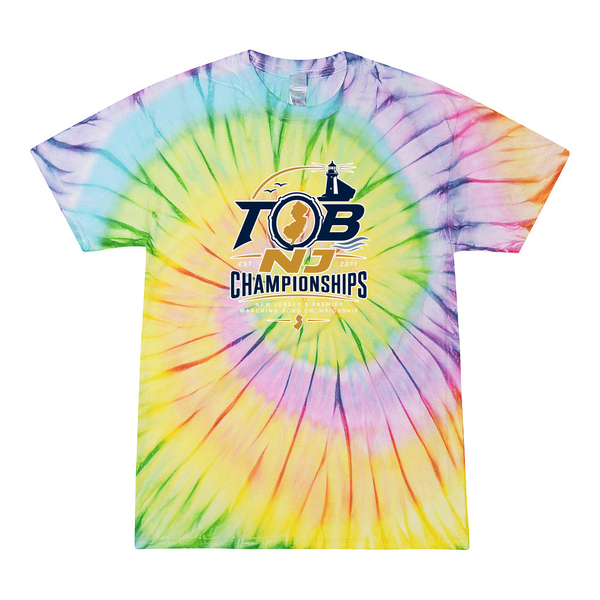 [[color:Lolli-pop]] 2026 TOB NJ State Championships 0005 Lolli Pop Tie Dyed T shirt