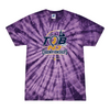 [[color:Spider Purple]] 2026 TOB NJ State Championships 0008 Spider Purple Tie Dyed T shirt