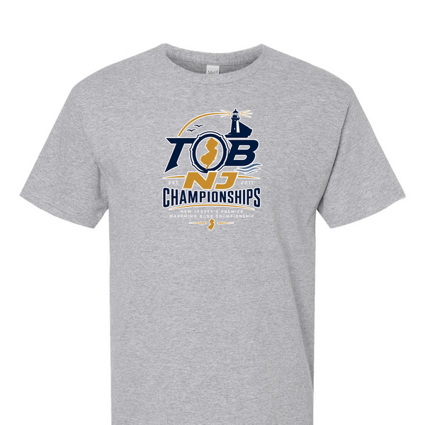[[color:Sport Grey]] 2026 TOB NJ State Championships 0021 Sport Grey Short Sleeve