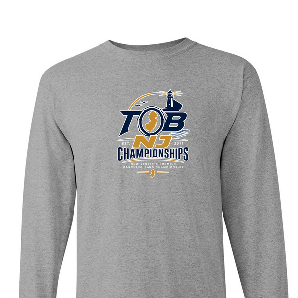 [[color:Sport Grey]] 2026 TOB NJ State Championships 0033 Sport Grey Long Sleeve