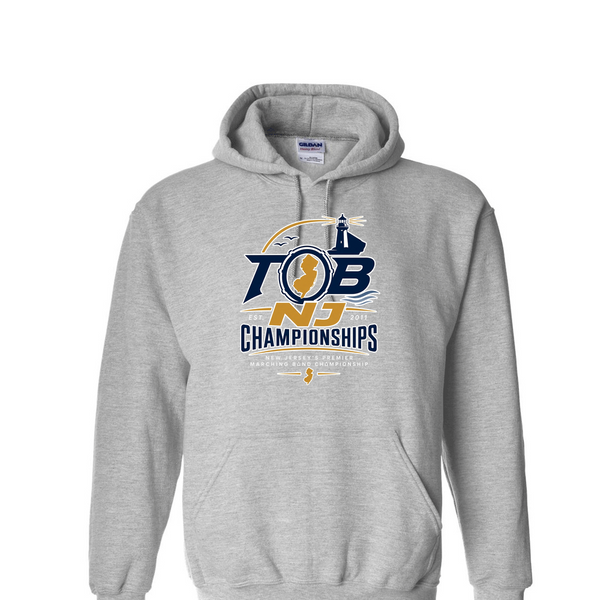 [[color:Sport Grey]] 2026 TOB NJ State Championships 0040 Sport Grey Hoodie