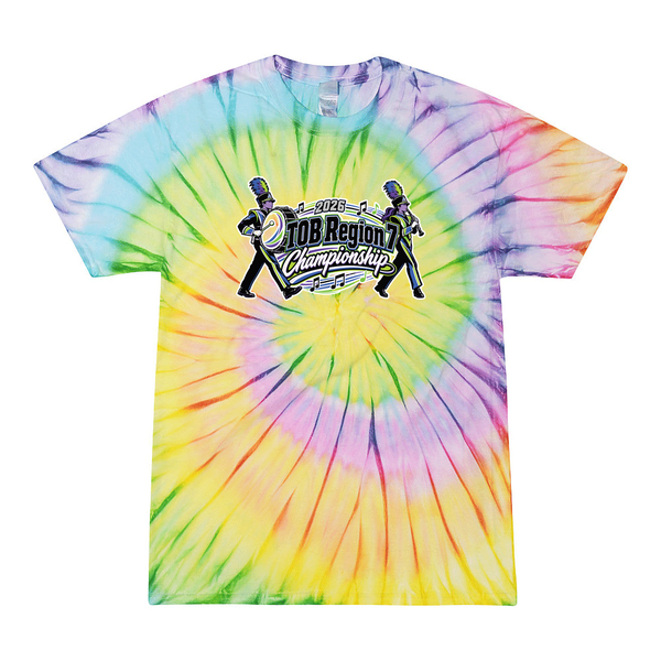 [[color:Lolli-pop]] 2026 TOB Region 7 Championship 0005 Lolli Pop Tie Dyed T shirt