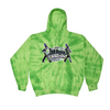 [[color:Spider Lime]] 2026 TOB Region 7 Championship 0015 Spider Lime Tie Dyed Hoodie