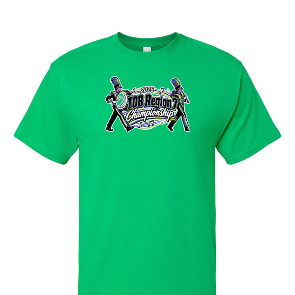 [[color:Irish Green]] 2026 TOB Region 7 Championship 0024 Irish Green Short Sleeve