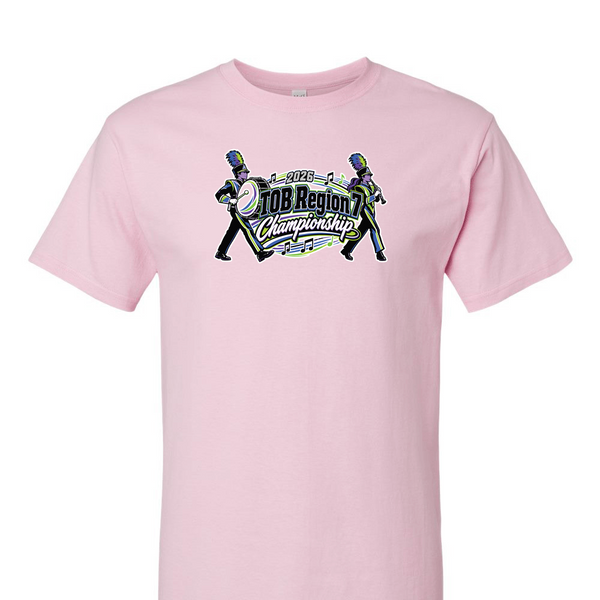 [[color:Light Pink]] 2026 TOB Region 7 Championship 0025 Light Pink Short Sleeve