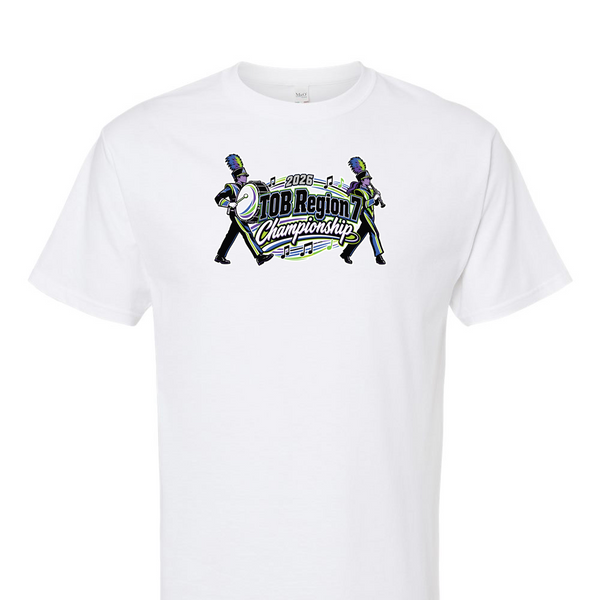 [[color:White]] 2026 TOB Region 7 Championship 0027 White Short Sleeve