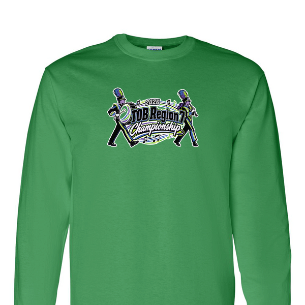 [[color:Irish Green]] 2026 TOB Region 7 Championship 0032 Irish Green Long Sleeve