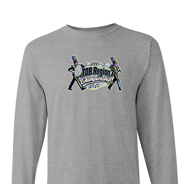 [[color:Sport Grey]] 2026 TOB Region 7 Championship 0033 Sport Grey Long Sleeve