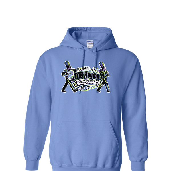 [[color:Carolina Blue]] 2026 TOB Region 7 Championship 0036 Carolina Blue Hoodie
