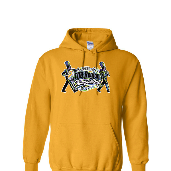 [[color:Gold]] 2026 TOB Region 7 Championship 0037 Gold Hoodie