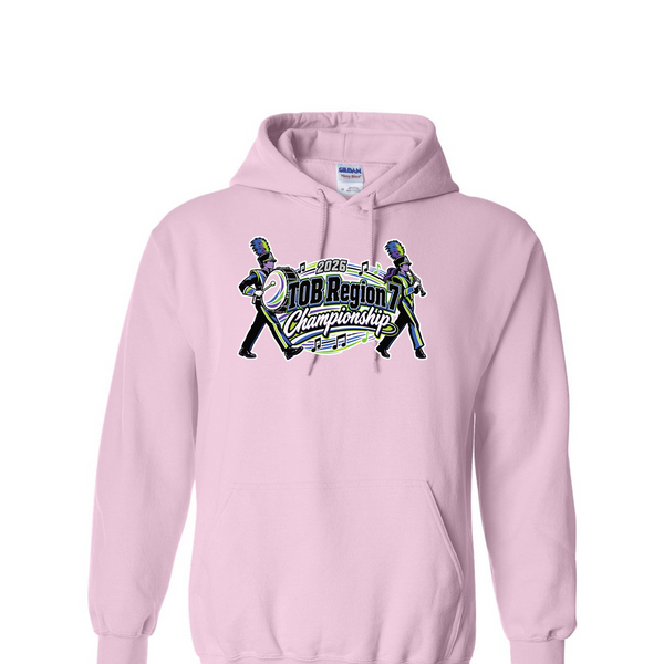 [[color:Light Pink]] 2026 TOB Region 7 Championship 0039 Light Pink Hoodie