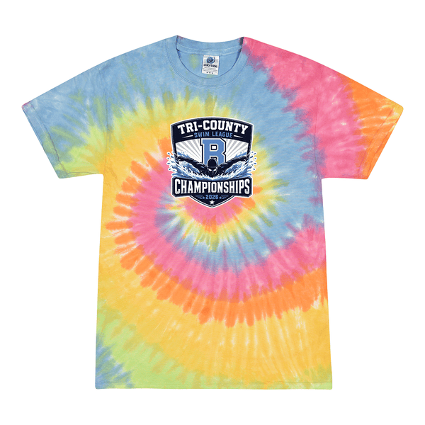 Tie Dyed T-shirt - 2026 Tri-County B Championships