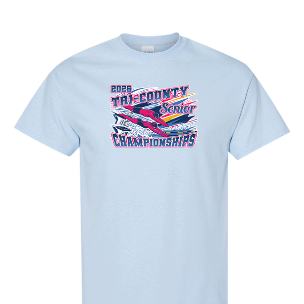 Solid Short Sleeve T-shirt - 2026 Tri-County Senior Championships