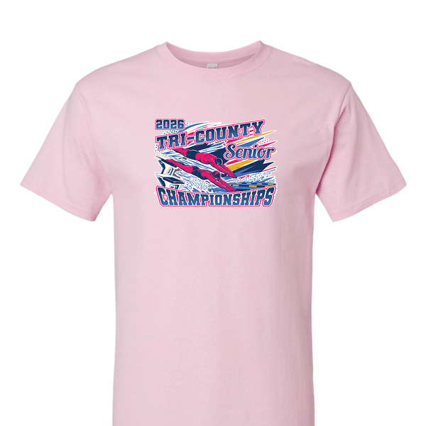 Solid Short Sleeve T-shirt - 2026 Tri-County Senior Championships