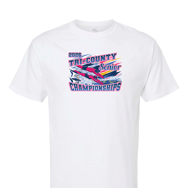Solid Short Sleeve T-shirt - 2026 Tri-County Senior Championships