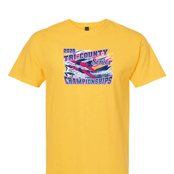 Solid Short Sleeve T-shirt - 2026 Tri-County Senior Championships