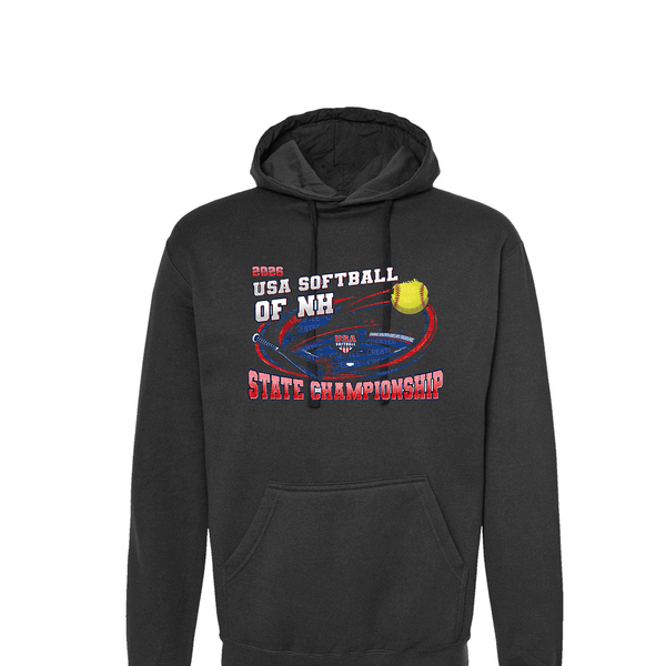 Solid Hoodie - 2026 USA Softball of NH State Championship