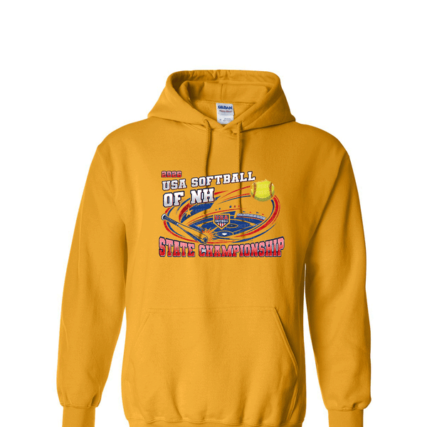 Solid Hoodie - 2026 USA Softball of NH State Championship