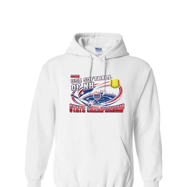 Solid Hoodie - 2026 USA Softball of NH State Championship