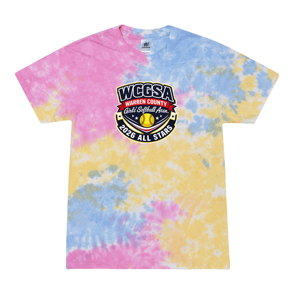 Tie Dyed T-shirt - 2026 WCGSA All Stars