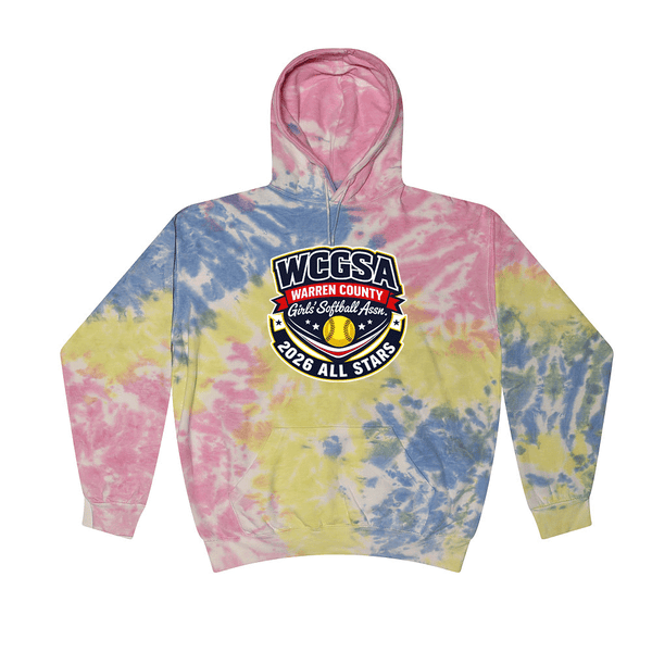 Tie Dye Hoodie - 2026 WCGSA All Stars