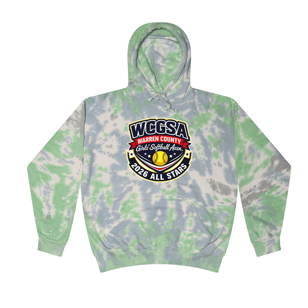 Tie Dye Hoodie - 2026 WCGSA All Stars