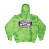 [[color:Spider Lime]] 2026 Wild & Wet XC Invitational 0032 Spider Lime Tie Dyed Hoodie