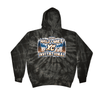 [[color:Spider Black]] 2026 Wild & Wet XC Invitational 0037 Spider Black Tie Dyed Hoodie