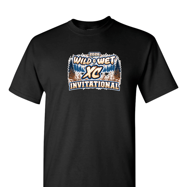 [[color:Black]] 2026 Wild & Wet XC Invitational 0039 Black Short Sleeve