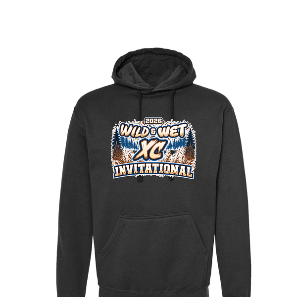 [[color:Black]] 2026 Wild & Wet XC Invitational 0052 Black Hoodie