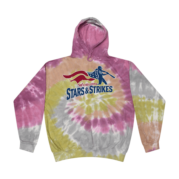Tie Dye Hoodie - 2026 Woburn Stars and Strikes