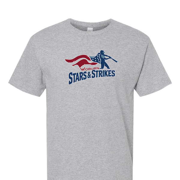Solid Short Sleeve T-shirt - 2026 Woburn Stars and Strikes