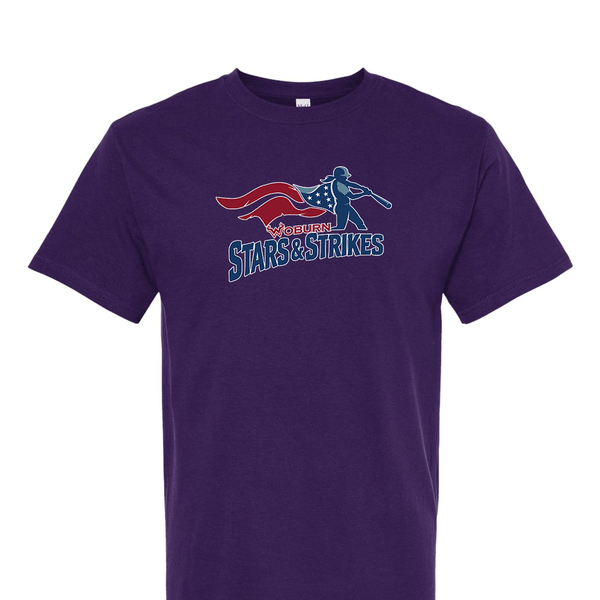 Solid Short Sleeve T-shirt - 2026 Woburn Stars and Strikes
