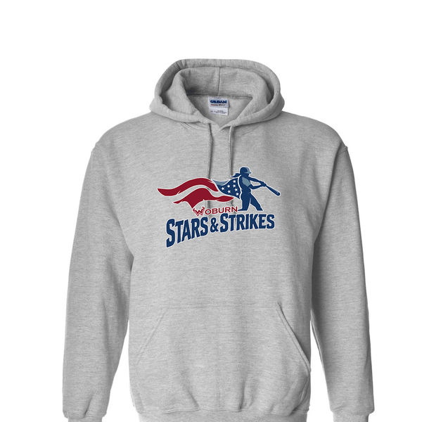 Solid Hoodie - 2026 Woburn Stars and Strikes