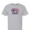 Solid Short Sleeve T-shirt -2026 Woburn Stoneham Memorial Day Baseball