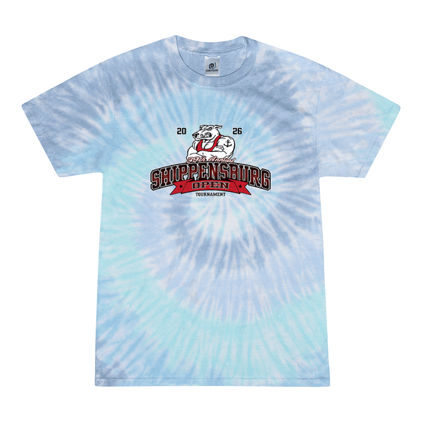Tie Dyed T-shirt - 2026 Shippensburg Open