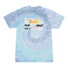 [[color:Lagoon]] Look Like A Beauty Play Like A Beast Field Hockey Tie Dye T-shirt Lagoon