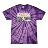 [[color:Spider Purple]] Look Like A Beauty Play Like A Beast Field Hockey Tie Dye T-shirt Spider Purple