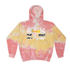 [[color:Funnel Cake]] Look Like A Beauty Play Like A Beast Field Hockey Tie Dye Hoodie Funnel Cake