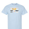 [[color:Light Blue]] Look Like A Beauty Play Like A Beast Field Hockey Short Sleeve T-shirt Light Blue