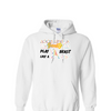 [[color:White]] Look Like A Beauty Play Like A Beast Field Hockey Hoodie White