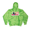 [[color:Spider Lime]] Breathing Is For The Weak Swimming Tie Dye Hoodie Spider Lime