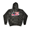 [[color:Spider Black]] Breathing Is For The Weak Swimming Tie Dye Hoodie Spider Black