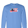 [[color:Carolina Blue]] Breathing Is For The Weak Swimming Long Sleeve T-shirt Carolina Blue