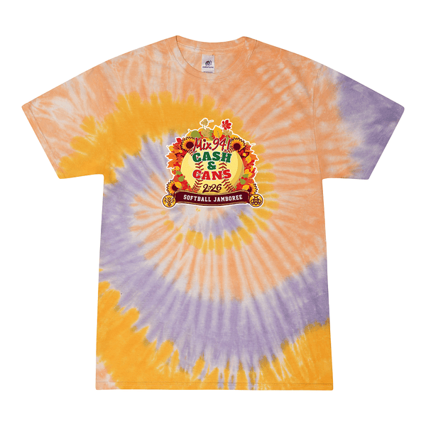 [[color:Sunflower]] Bumblebee Jamboree 2026 0001 Sunflower Tie Dyed T shirt