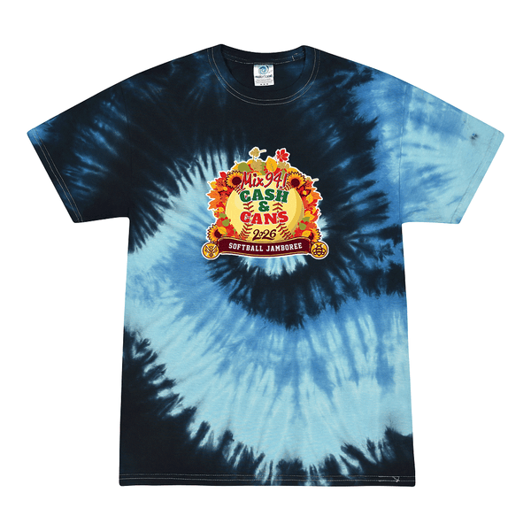 [[color:Blue Ocean]] Bumblebee Jamboree 2026 0002 Blue Ocean Tie Dyed T shirt